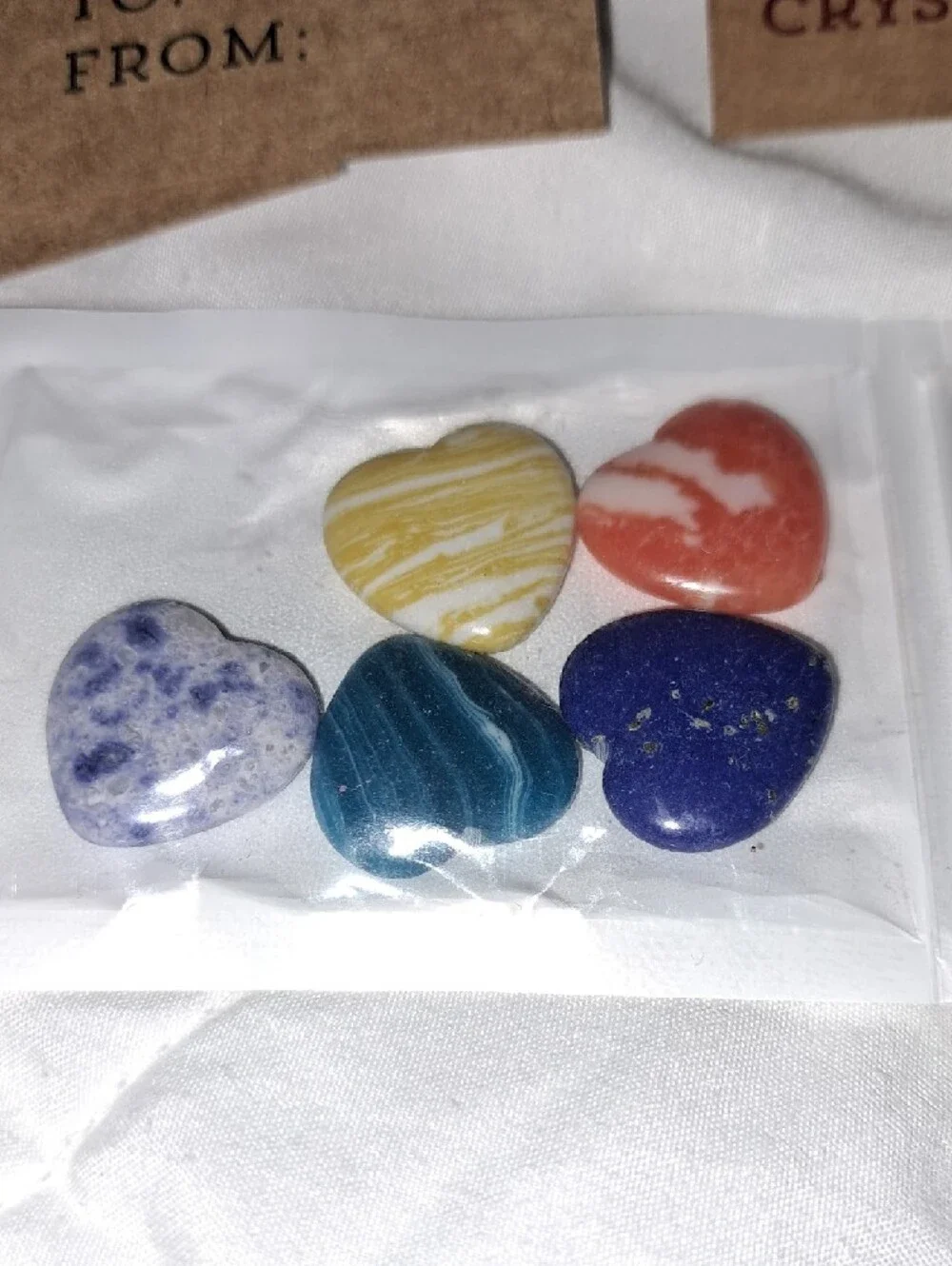 Happy Valentines Day Heart Set Of 5